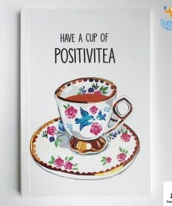 Doodlee Do All Of It Cup Of Positivitea Notebook