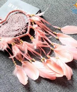 Bigsmall_hmk Heart Dreamcatcher With LED Lights