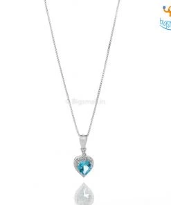 Ash Designs Heart Semi-Precious Pendant With Silver Chain Best Sellers