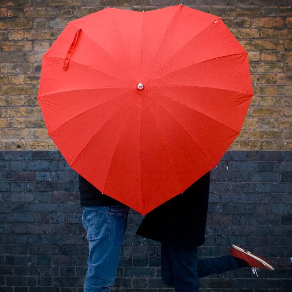 VinnyC Heart Umbrella