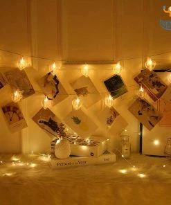 Bigsmall Heart Clip LED String Lights All Of It