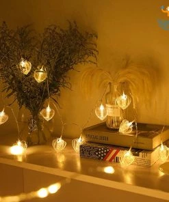 Bigsmall Heart Clip LED String Lights All Of It