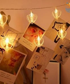 Bigsmall Heart Clip LED String Lights All Of It