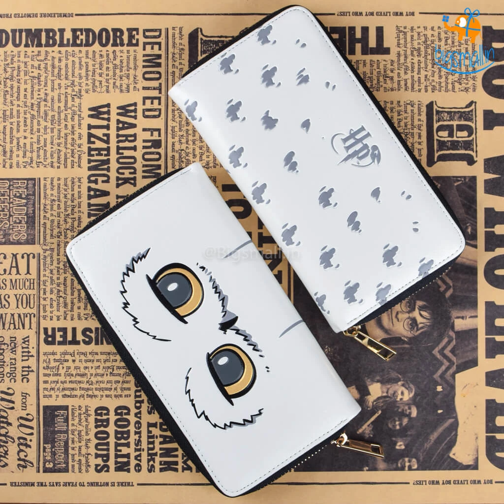 Bigsmall_hmk All Of It Hedwig White Wallet