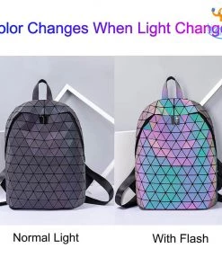 Big Daddy All Of It Iridescent Holographic Backpack