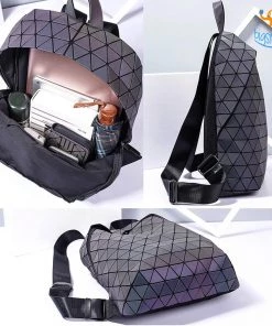 Big Daddy All Of It Iridescent Holographic Backpack