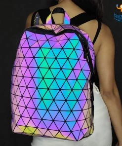 Big Daddy All Of It Iridescent Holographic Backpack