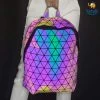 Big Daddy All Of It Iridescent Holographic Backpack