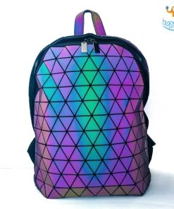 Big Daddy All Of It Iridescent Holographic Backpack