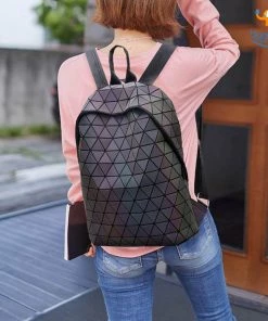 Big Daddy All Of It Iridescent Holographic Backpack