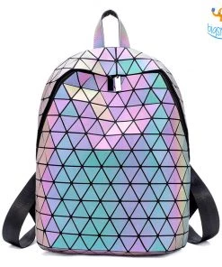 Big Daddy All Of It Iridescent Holographic Backpack