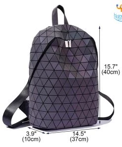 Big Daddy All Of It Iridescent Holographic Backpack