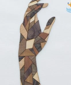 Shivam Chadha Studio Wooden Artwork Hands Of Rejuvenation - Hope