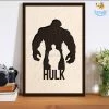 Bigsmall_cc Hulk Engraved Wooden Frame