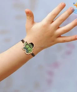 Bigsmall_cc Avengers Wooden Rakhi