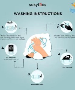 SoxyToes Father's Day Hustle Cotton Mask With Filter