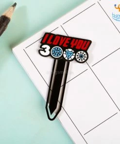Bigsmall_piu Love You 3000 Metallic Bookmark