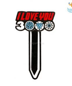 Bigsmall_piu Love You 3000 Metallic Bookmark