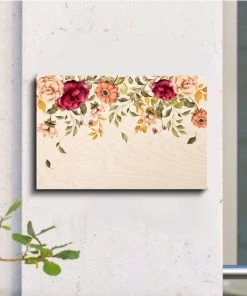 Chitra Chaya Personalized Floral Name Plate | COD Not Available