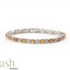 Ash Designs Mava Citrine Semi-Precious Bracelet