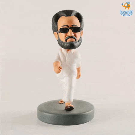 WowHeads Rajnikanth Bobblehead Father's Day