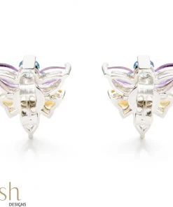 Ash Designs Sale Peora Semi Precious Earring Studs