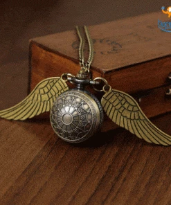 AmyLi Official HP Snitch Necklace With Watch