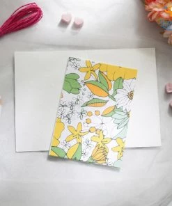 Ascetic Floral Greeting Card - Set Of 3 (Assorted Design) Sale