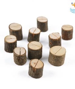 VinnyC Wooden Logs Polaroid Photo Holder - Set Of 10 All Of It