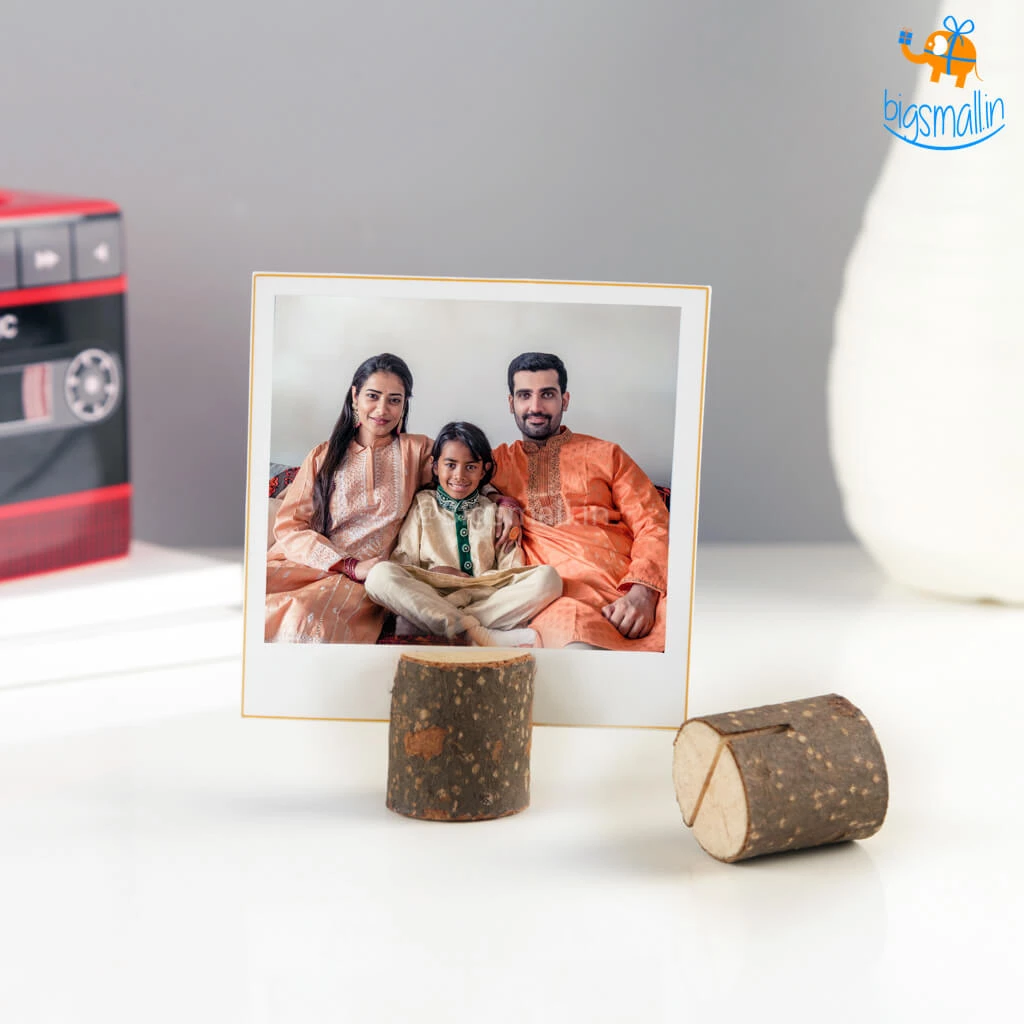 VinnyC Wooden Logs Polaroid Photo Holder - Set Of 10 All Of It