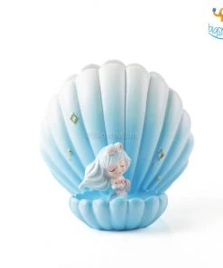 Bigsmall_hmk Sea Shell & Mermaid Desk Organizer