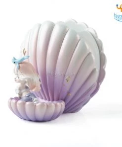 Bigsmall_hmk Sea Shell & Mermaid Desk Organizer