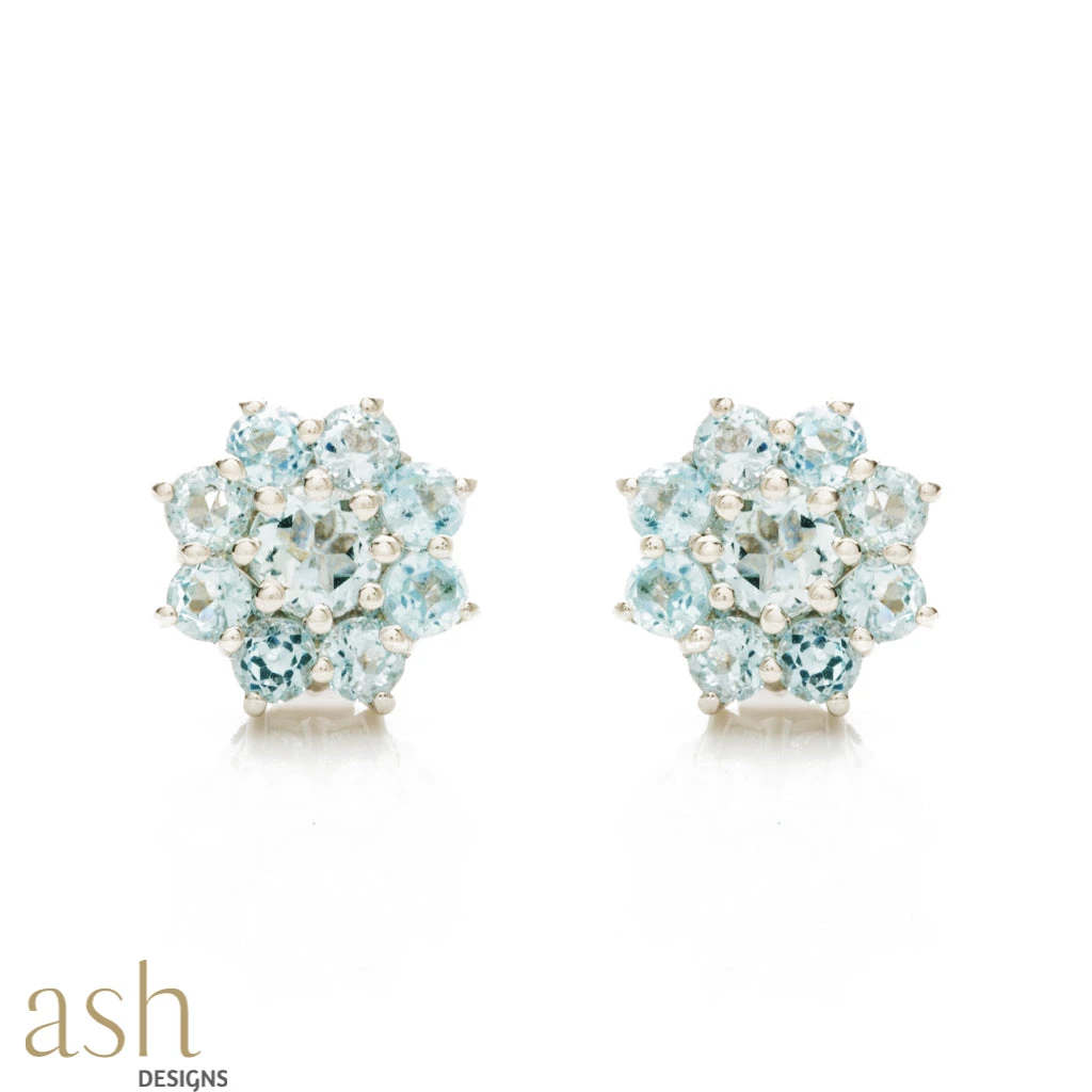 Ash Designs Luna Semi-Precious Stud Earrings
