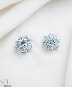 Ash Designs Luna Semi-Precious Stud Earrings