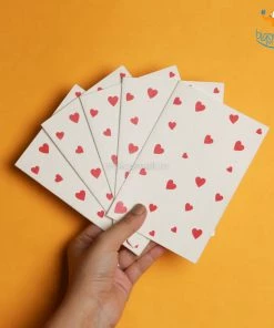 Ascetic All Of It Little Hearts Greeting Card - Set Of 3