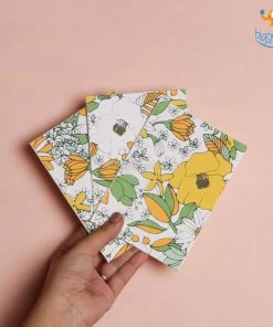 Ascetic Floral Greeting Card - Set Of 3 (Assorted Design) Sale