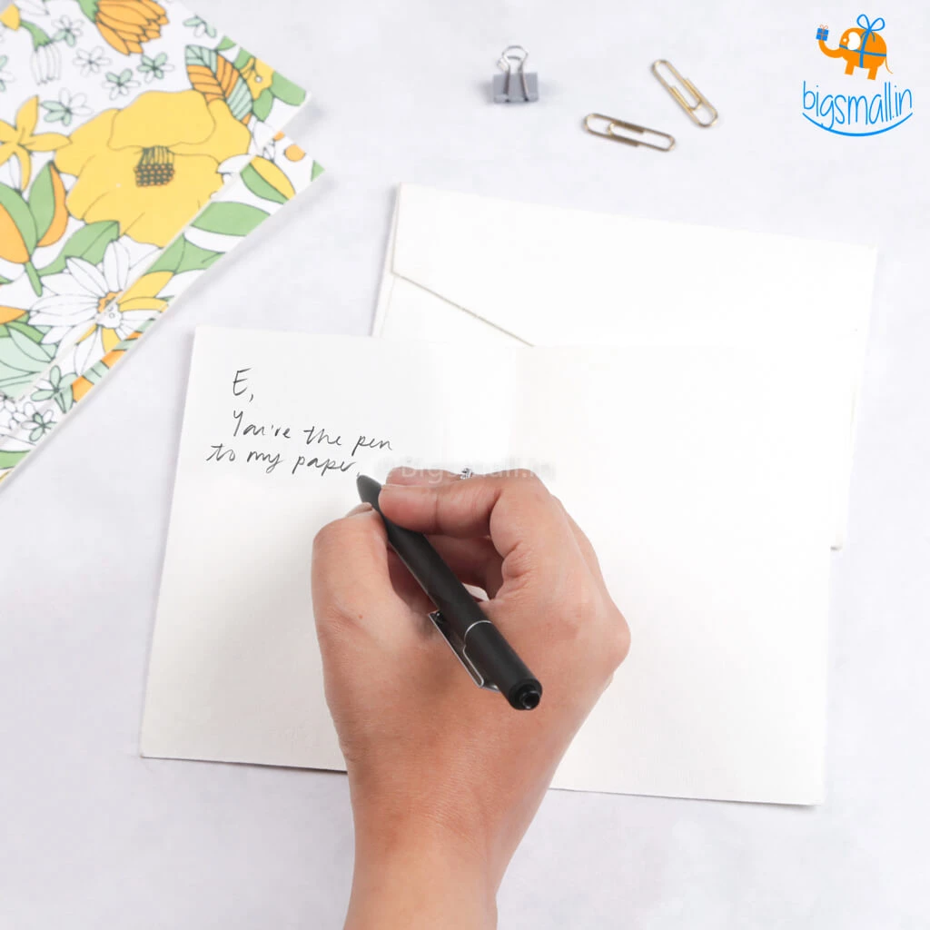 Ascetic Floral Greeting Card - Set Of 3 (Assorted Design) Sale