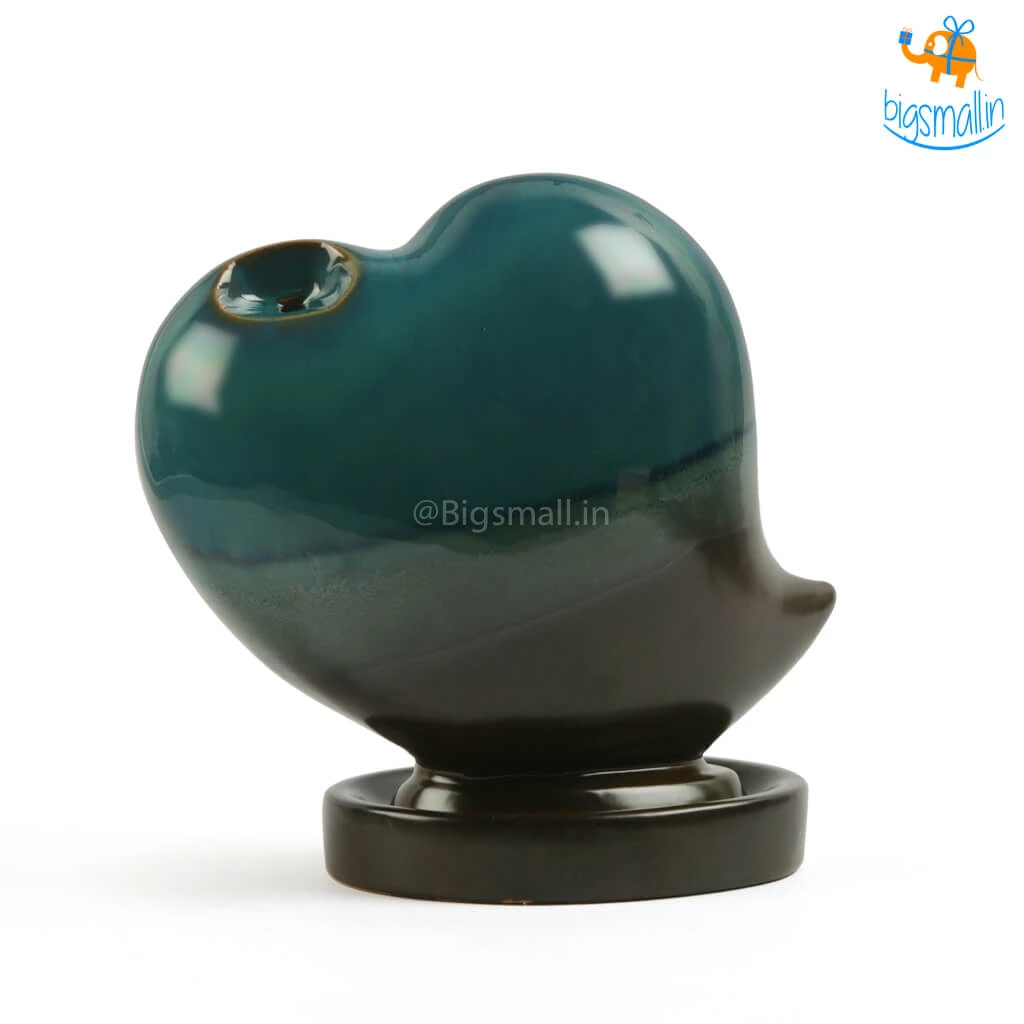 VinnyC Corporate Heart-Shaped Backflow Incense Burner