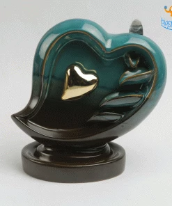 VinnyC Corporate Heart-Shaped Backflow Incense Burner