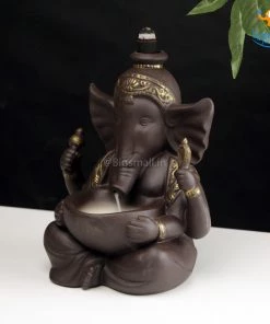 VinnyC Ganesh Ji Incense Burner