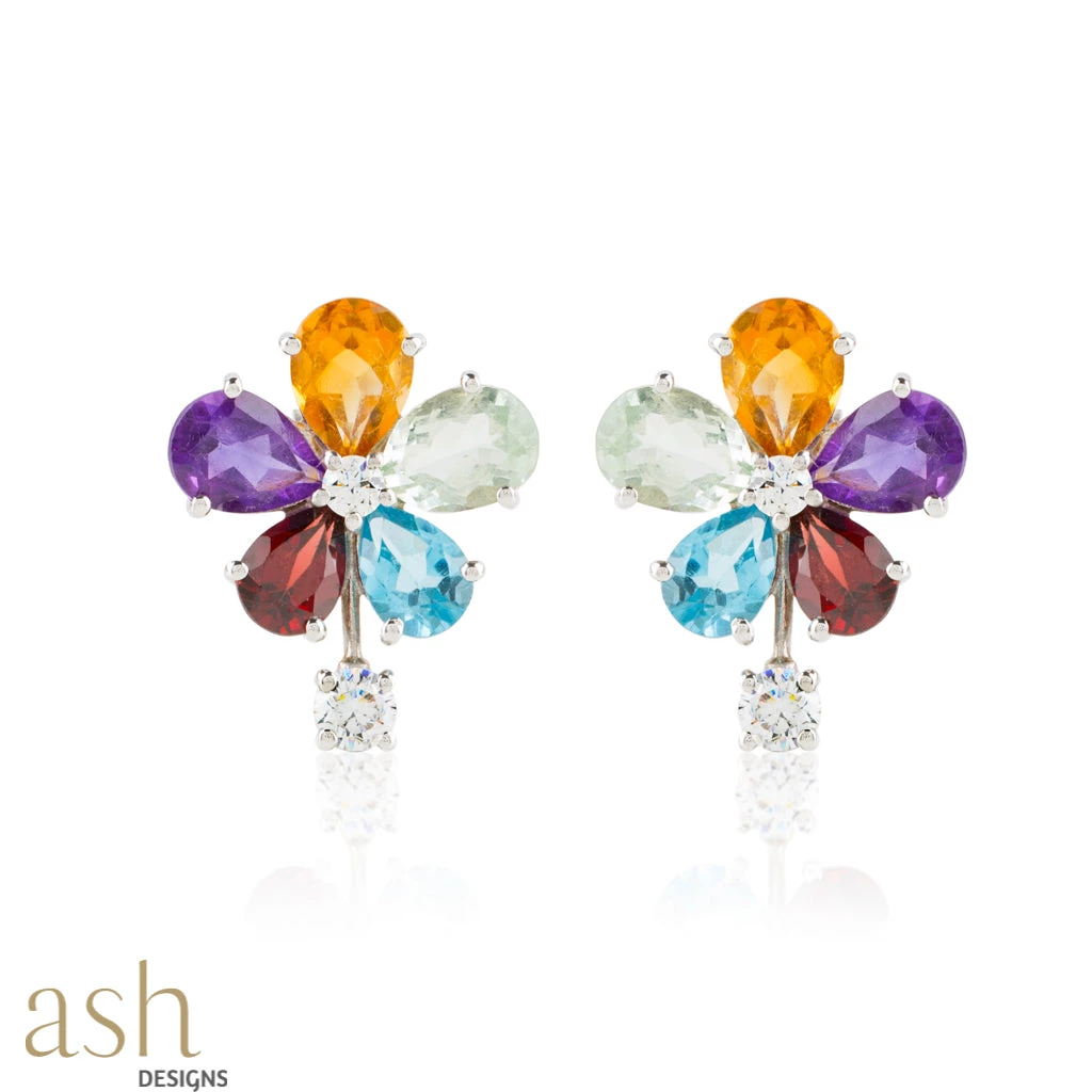 Ash Designs Chenju Semi-Precious Earrings