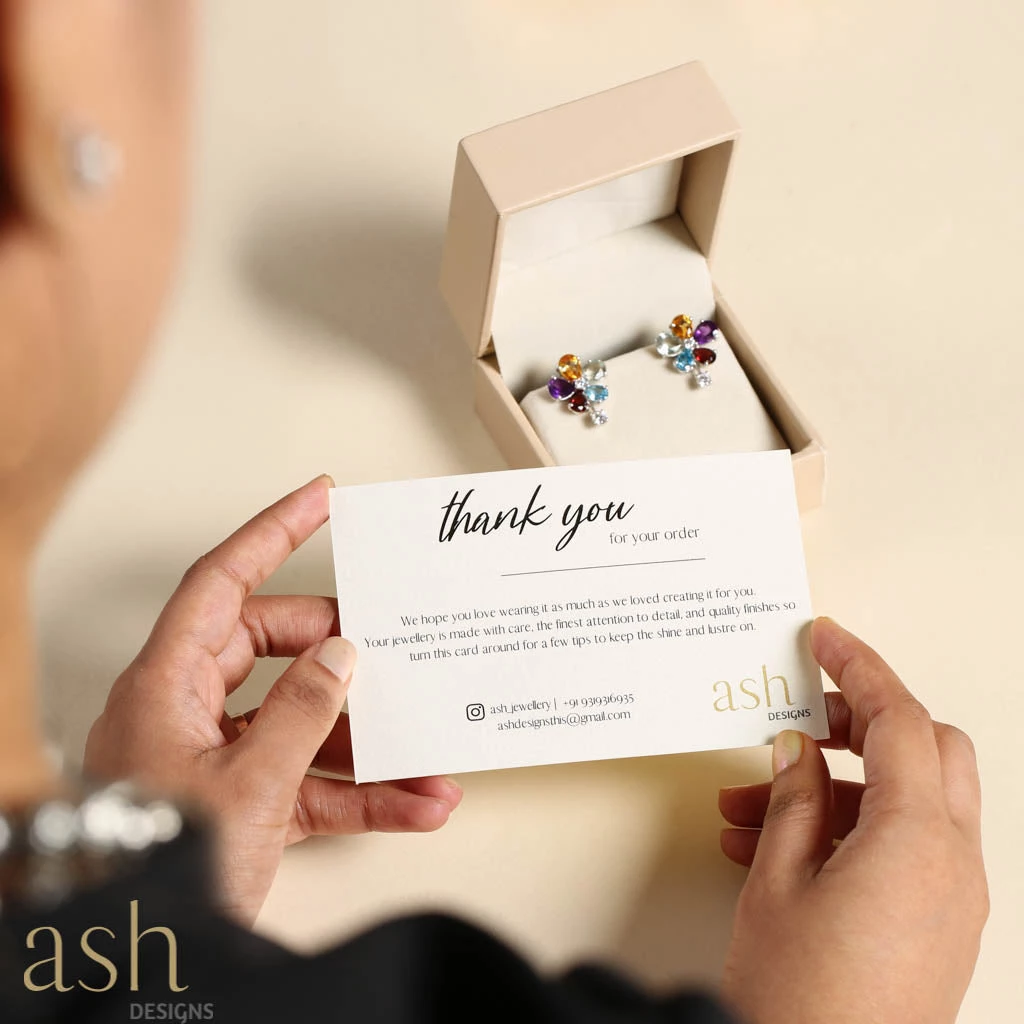 Ash Designs Chenju Semi-Precious Earrings