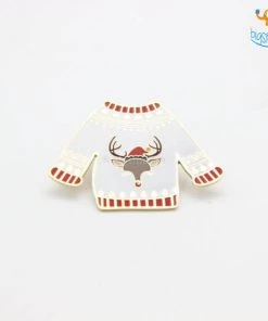 Bigsmall_piu All Of It Christmas Sweater Lapel Pin