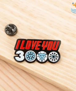 Bigsmall_piu Love You 3000 Lapel Pin