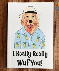 Doodlee Do All Of It Doggo Love Notebook