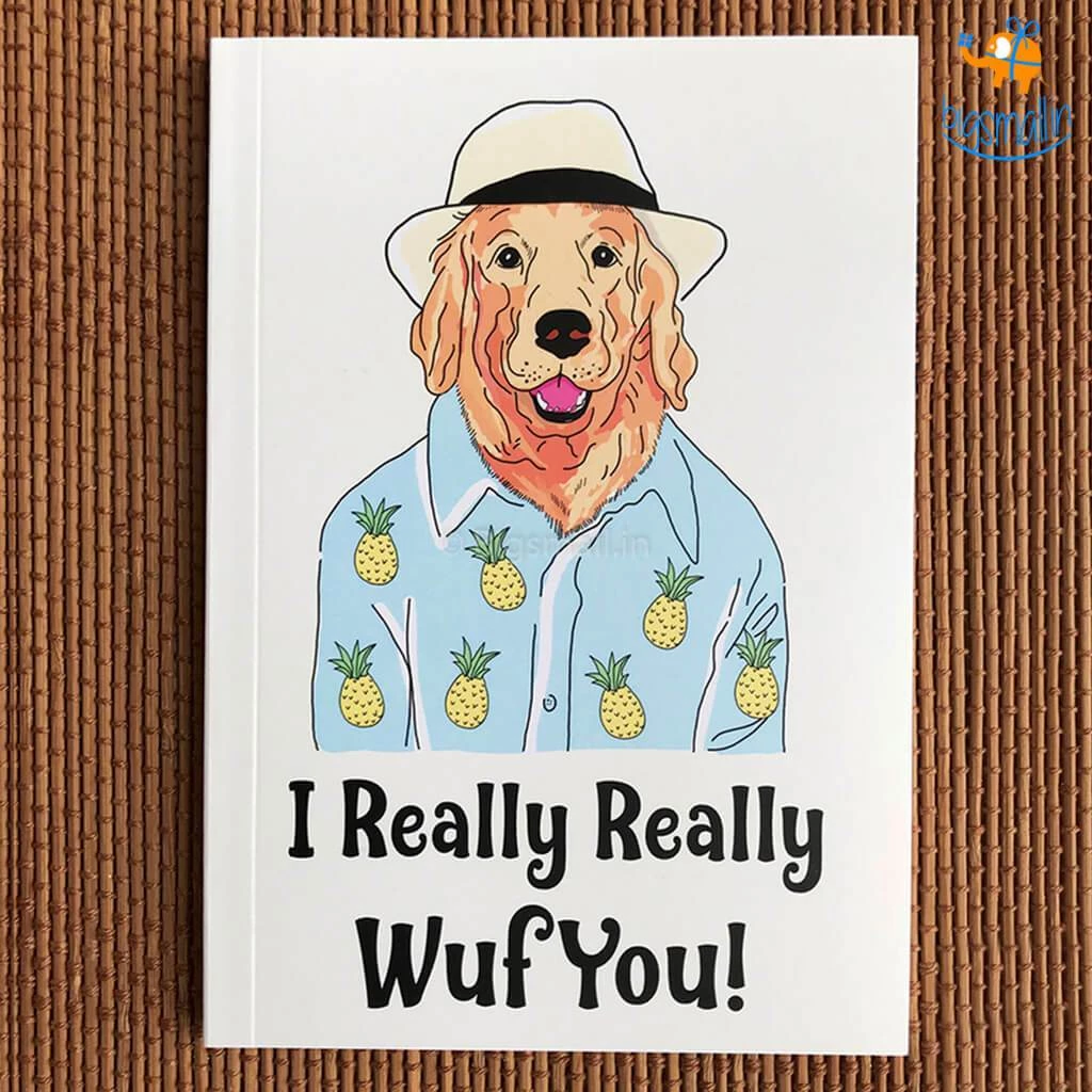 Doodlee Do All Of It Doggo Love Notebook