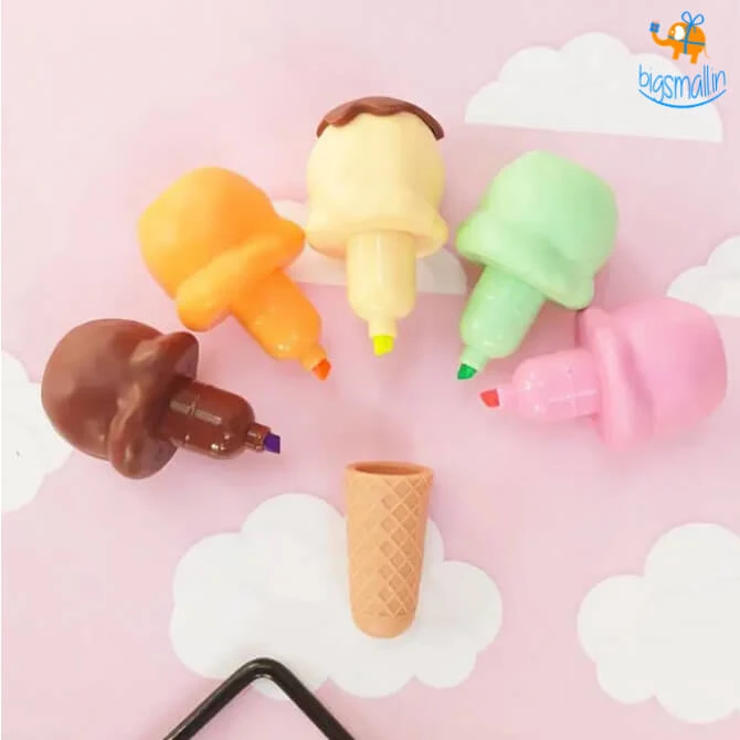 PrateekPA Stackable Ice Cream Highlighters All Of It