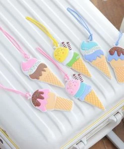 VinnyC Ice Cream Luggage Tag