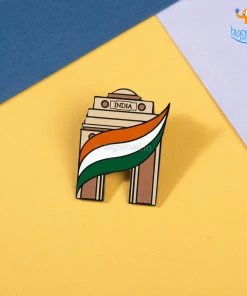 Bigsmall_piu Father's Day India Gate Lapel Pin