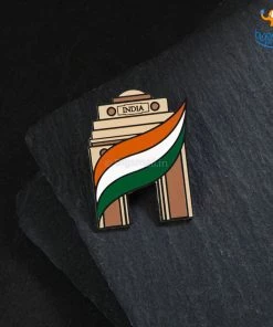 Bigsmall_piu Father's Day India Gate Lapel Pin